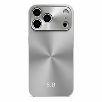 Silver Flashy Alu iPhone Case