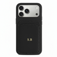 Black iPhone Case with Card Holder