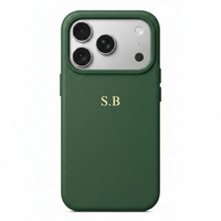 Green Magnetic Leather iPhone Case