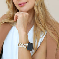 Aria Crystal Metal Band - Snap Bands