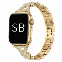 Aria Crystal Metal Band - Snap Bands