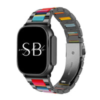 Auri Resin Metal Band - #Snap Bands#