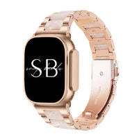 Auri Resin Metal Band - #Snap Bands#