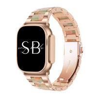 Auri Resin Metal Band - #Snap Bands#