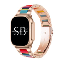 Auri Resin Metal Band - #Snap Bands#