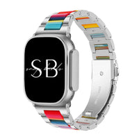Auri Resin Metal Band - #Snap Bands#