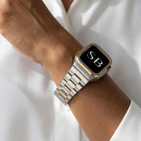 LUXURY WATCH BAND AND CASE COVER SET