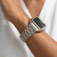 LUXURY WATCH BAND AND CASE COVER SET