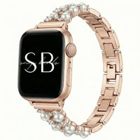 Cattia Metal Band With Pearls