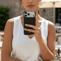 Black Crocodile iPhone Case - Snap Bands