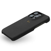 Black Leather Croc iPhone Case - #Snap Bands#