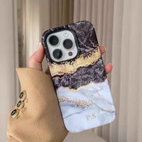 Black Marble iPhone Case - #Snap Bands#