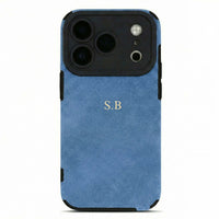Blue Suede iPhone Case - Snap Bands