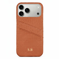 Brown Crocodile iPhone Case - Snap Bands