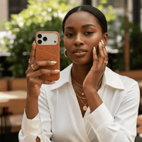 Brown Crocodile iPhone Case - Snap Bands