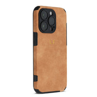 Brown Suede iPhone Case - #Snap Bands#