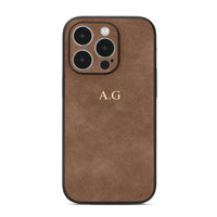 Brown Suede iPhone Case - #Snap Bands#
