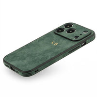Green Suede iPhone Case