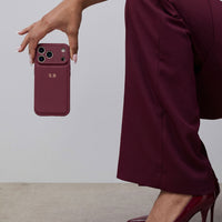 Wine Personalized Leather iPhone Case
