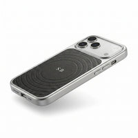 Black Personalized Magnetic iPhone Case With Leather