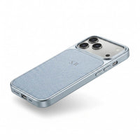 Blue Personalized iPhone Case With Leather