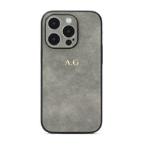 Gray Suede iPhone Case - #Snap Bands#