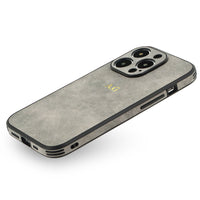 Gray Suede iPhone Case - #Snap Bands#