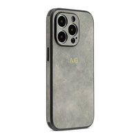 Gray Suede iPhone Case - #Snap Bands#