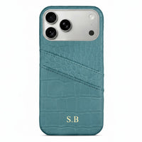Green Crocodile iPhone Case - Snap Bands