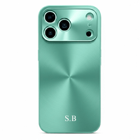 Green Flashy Alu iPhone Case - Snap Bands