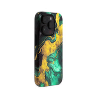 Green Marble iPhone Case - #Snap Bands#