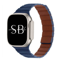 Grippo Magnetic Leather Link Band - #Snap Bands#