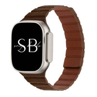Grippo Magnetic Leather Link Band - #Snap Bands#