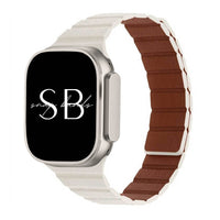 Grippo Magnetic Leather Link Band - #Snap Bands#