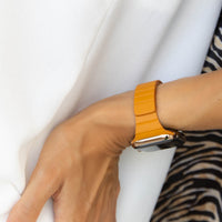 Grippo Magnetic Leather Link Band - #Snap Bands#