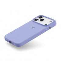 Blue Personalized Liquid Silicone iPhone Case