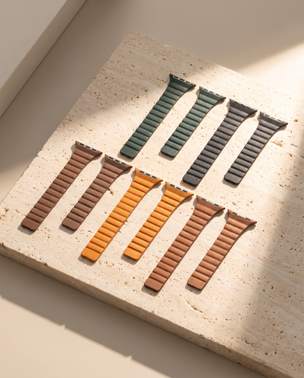 Grippo Magnetic Leather Link Band