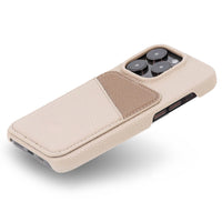 Khaki iPhone Case with Card Holder Two Colors - Snap Bands