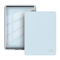 Light Blue Leather Kindle Case