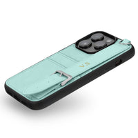 Light green iPhone Case with Strap - #Snap Bands#