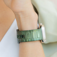 Metal Imitation Silicone Band - #Snap Bands#