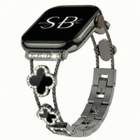Michi Leaf Charm Band - Snap Bands