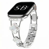 Michi Leaf Charm Band - Snap Bands