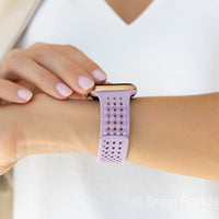 MINNITI PERFORATED SILICONE BAND - #Snap Bands#