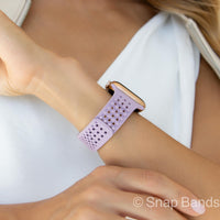MINNITI PERFORATED SILICONE BAND - #Snap Bands#