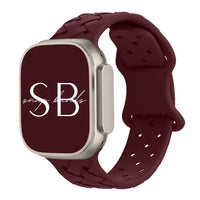 Nora Braided Silicone Band - #Snap Bands#