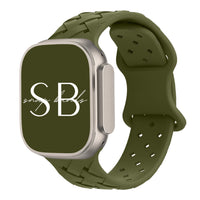 Nora Braided Silicone Band - #Snap Bands#
