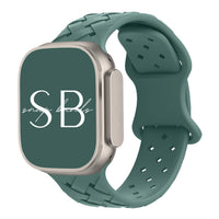 Nora Braided Silicone Band - #Snap Bands#