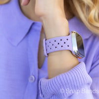 Nora Braided Silicone Band - #Snap Bands#