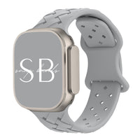 Nora Braided Silicone Band - #Snap Bands#